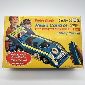 Radio Shack Remote Control Porsche 60-3008 Partially Woks[Read Description]